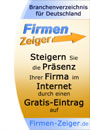 Steigern Sie 
die Prsenz
 Ihrer Firma im
 Internet 
durch einen
 Gratis-Eintrag
 auf 
www.Firmen-Zeiger.de