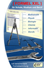 Die interaktive Formelsammlung Bildungssoftware bietet 600 Formeln, inklusive Umformungen 2000 Berechnungen, aus Mathe, Physik, Biologie, Chemie und Informatik. Lernsoftware + Schlerhilfe = Formel X